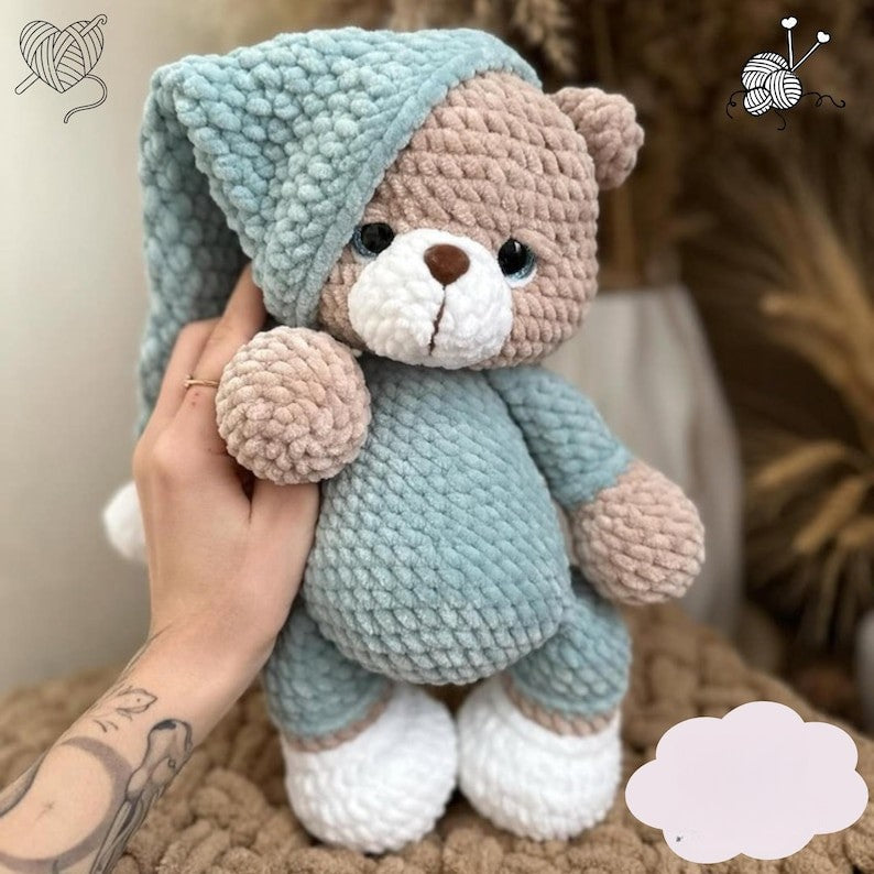Snuggle Bear Crochet Pattern