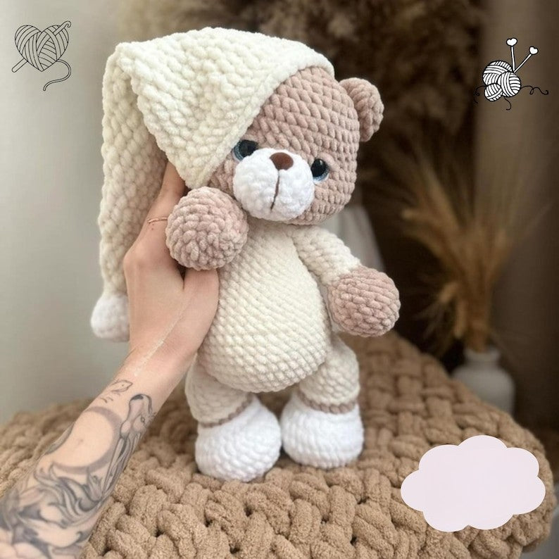 Snuggle Bear Crochet Pattern