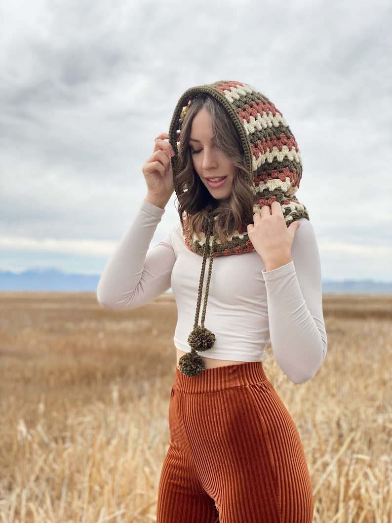 Woodland Cowl Crochet Pattern