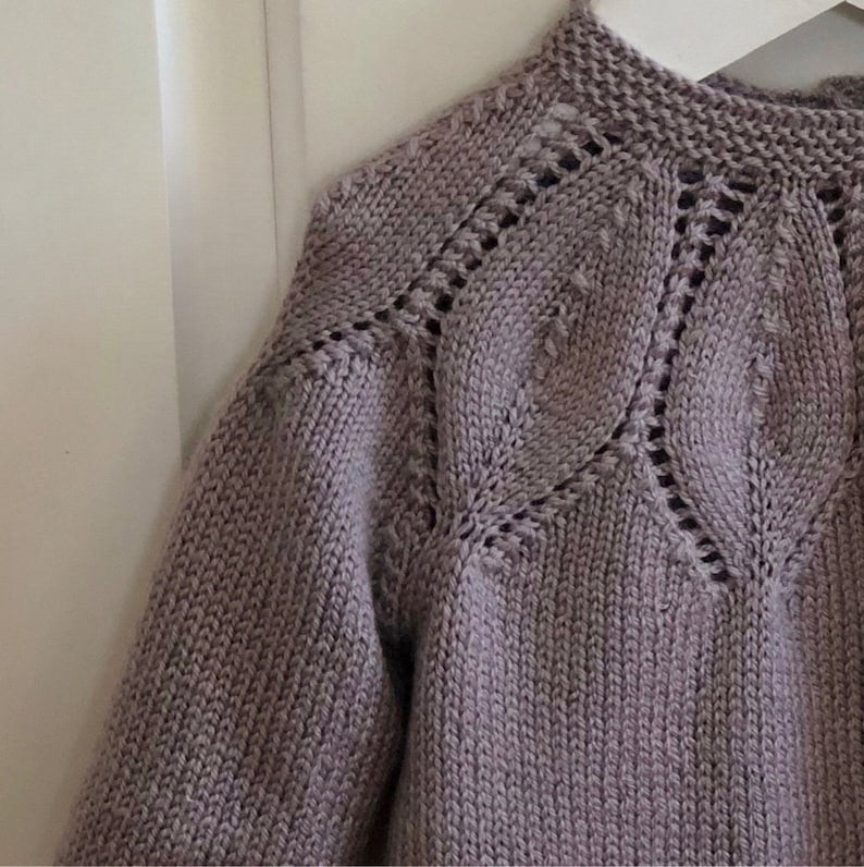 Fleur Baby Cardigan Knitting Pattern