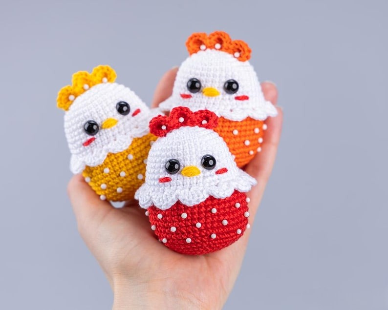 Cheerful Chicks Crochet Pattern