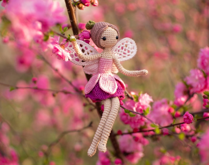 Fuchsia Fairy Crochet Pattern