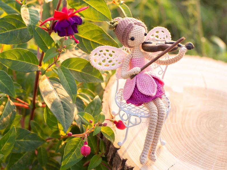 Fuchsia Fairy Crochet Pattern