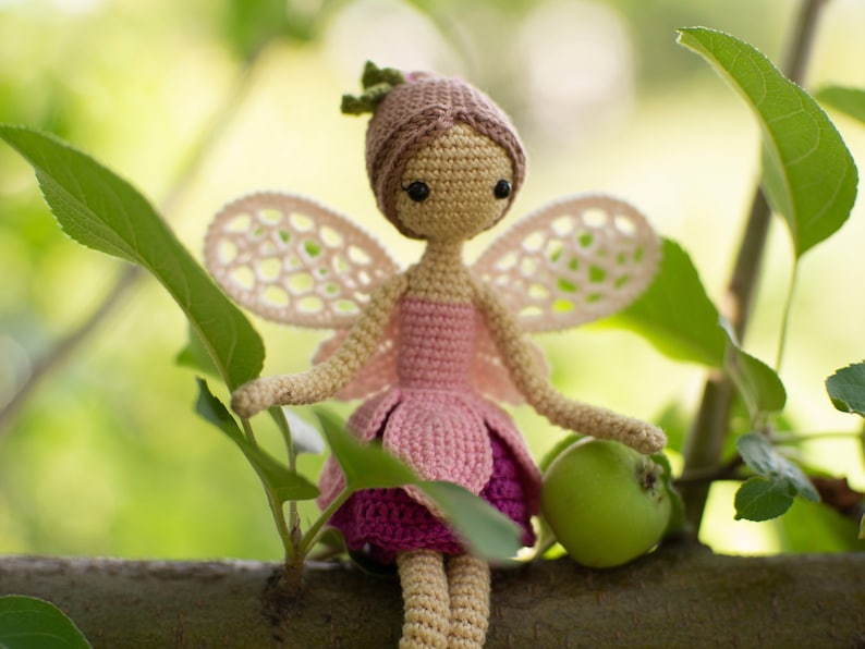 Fuchsia Fairy Crochet Pattern