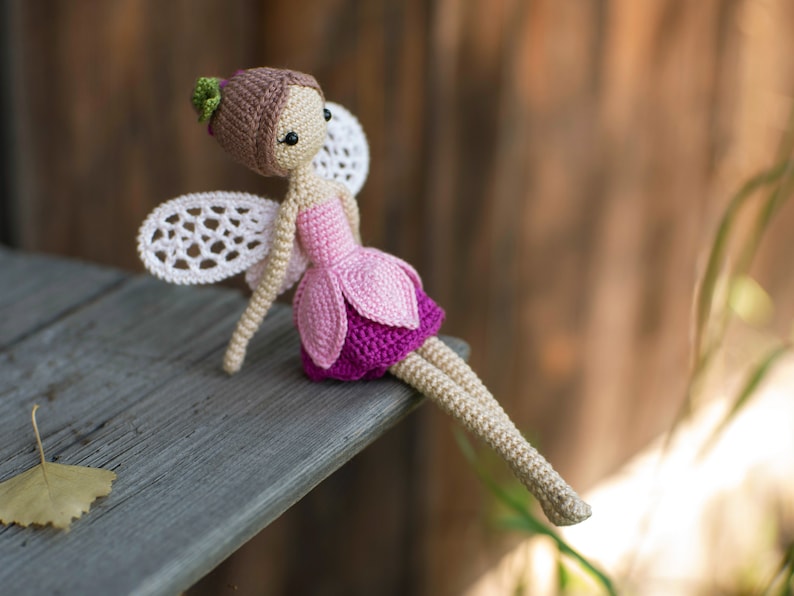 Fuchsia Fairy Crochet Pattern