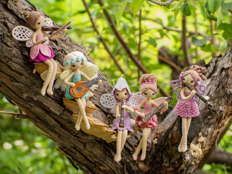 Fuchsia Fairy Crochet Pattern