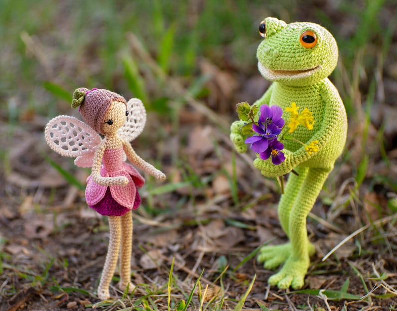 Funny Frog Crochet Pattern