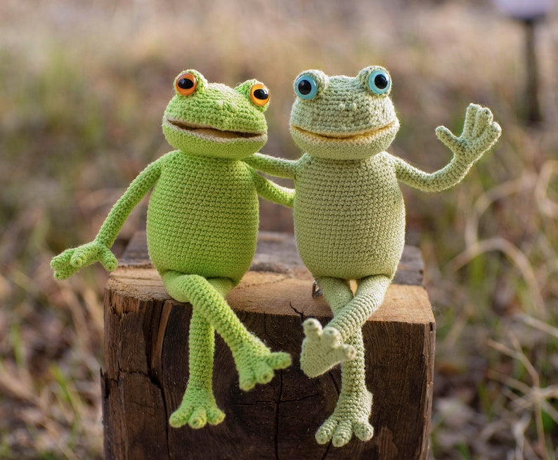 Funny Frog Crochet Pattern