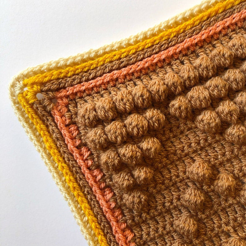 Bobble Blanket Crochet Pattern