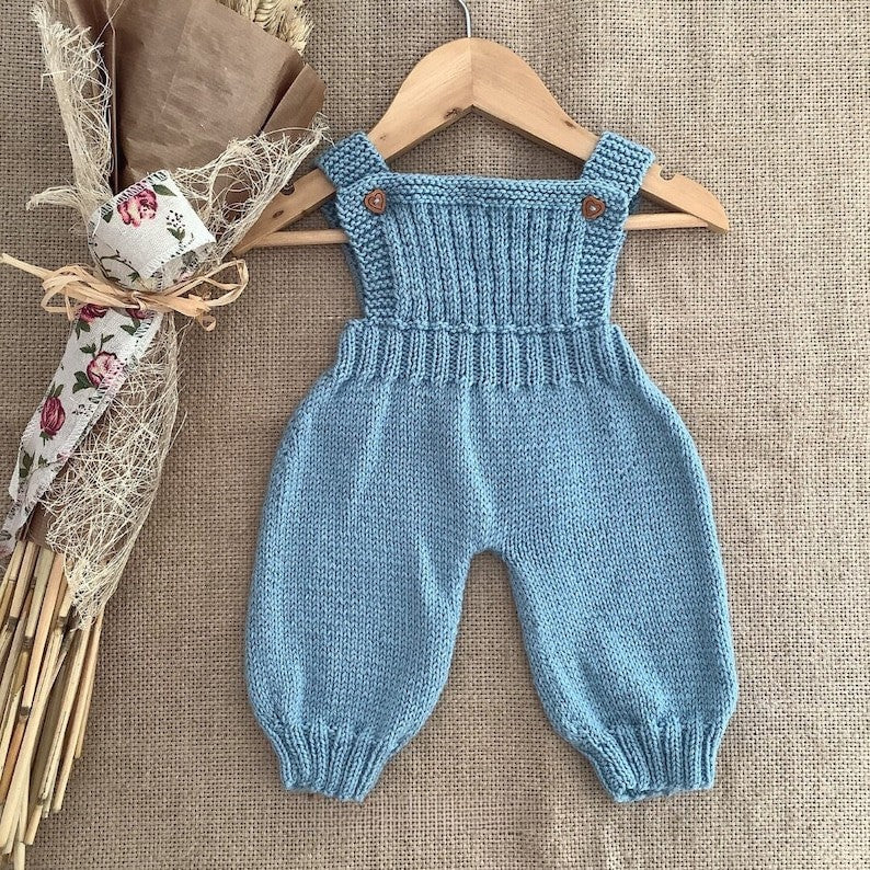 Little Olive Jumpsuit Knitting Pattern
