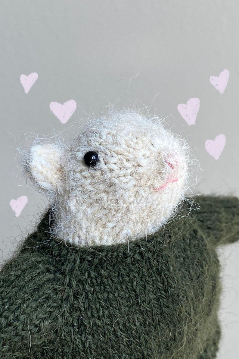 Rat Friend Knitting Pattern