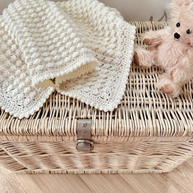 Heirloom Baby Blanket Crochet Pattern