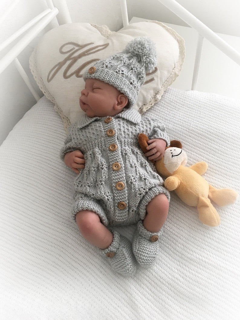 Pure Baby Set Knitting Pattern
