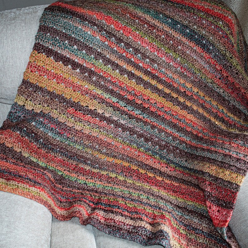 Wildflower Blanket Crochet Pattern
