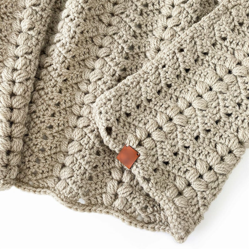 Sandstone Blanket Crochet Pattern
