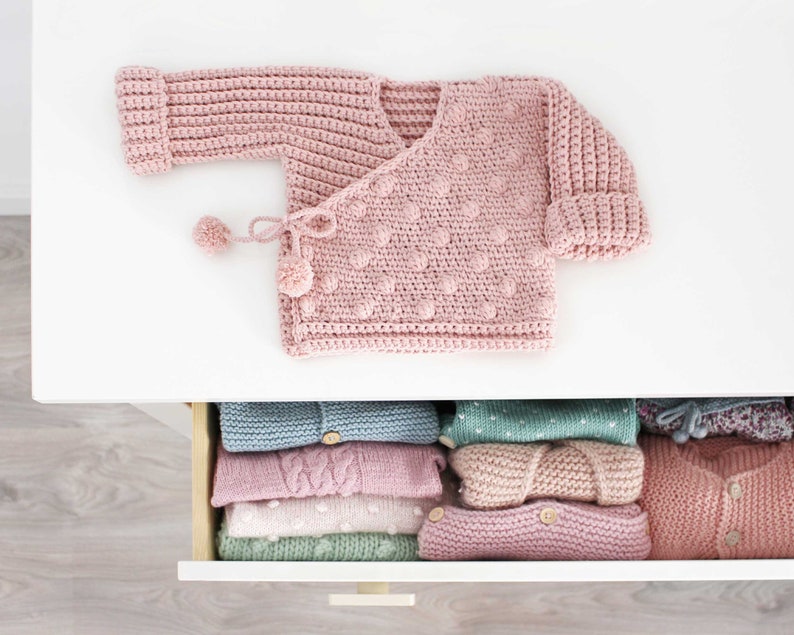 Rosy Wrap Baby Crochet Pattern