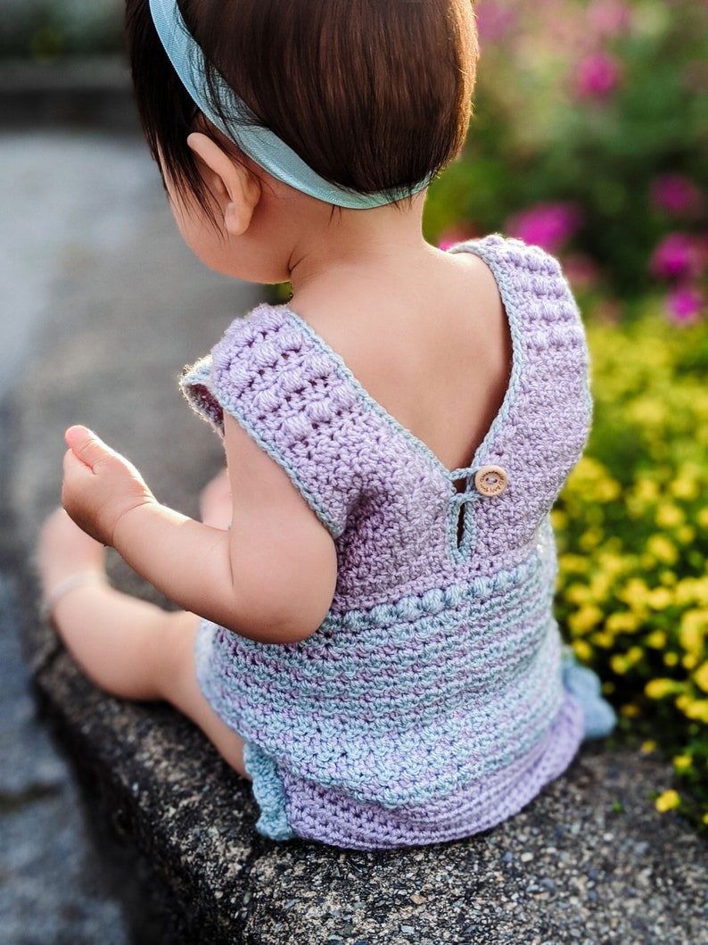 Blossom Romper Crochet Pattern