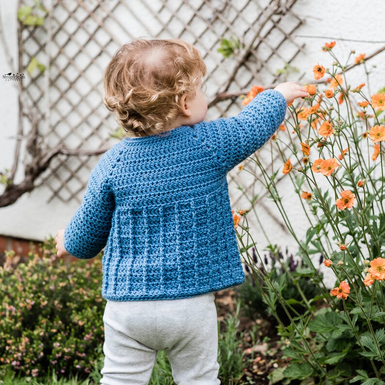 Bramley Cardigan Crochet Pattern