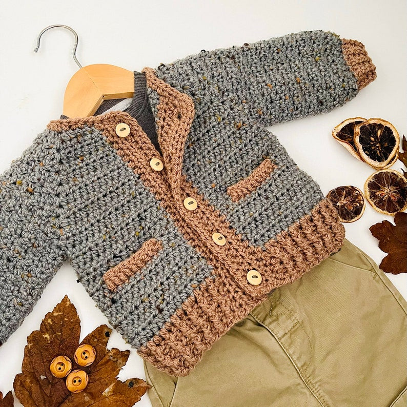 Cedarwood Cardigan Crochet Pattern
