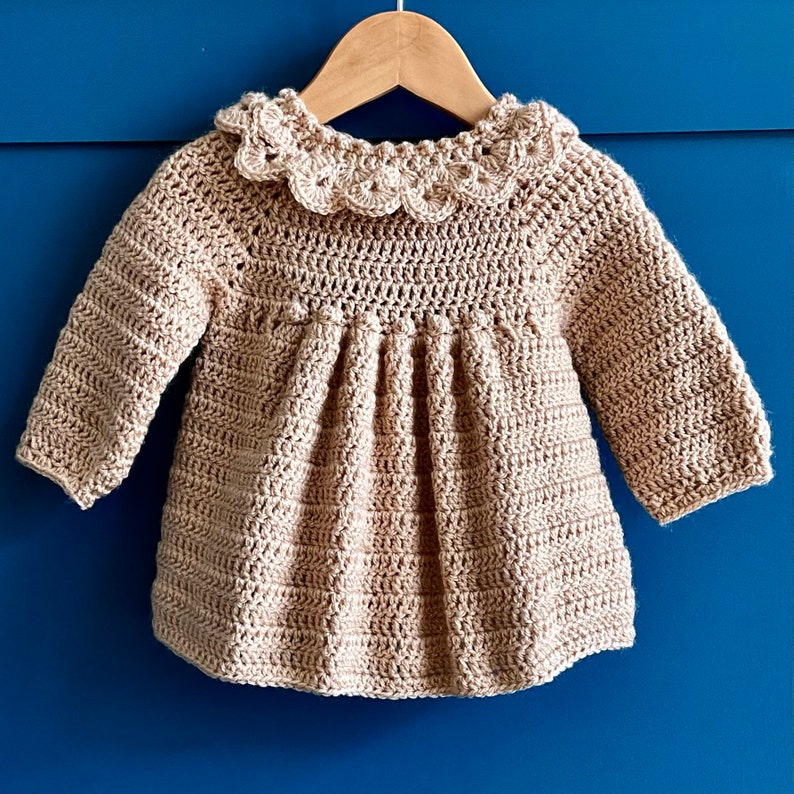 Smock Dress Crochet Pattern