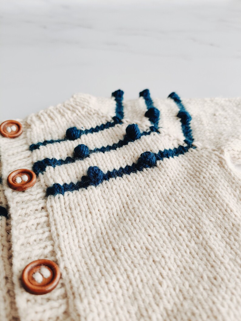 Classic Baby Cardigan Knitting Pattern