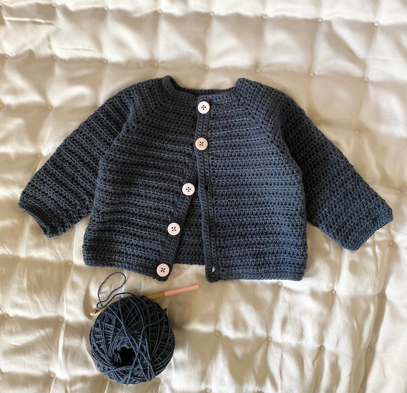 Clover Cardigan Crochet Pattern