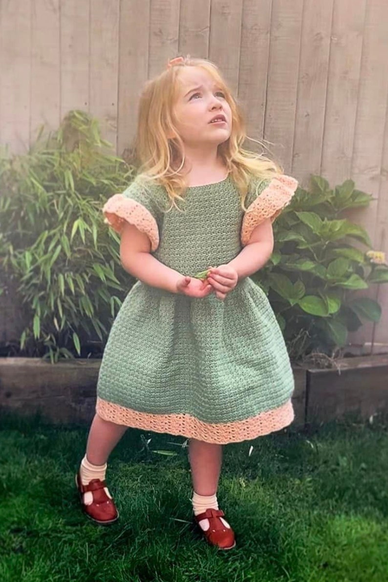 Garden Grace Dress Crochet Pattern