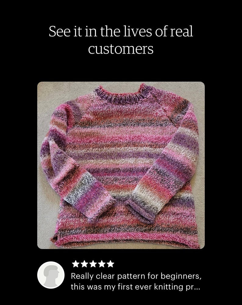 Sunburst Sweater Knitting Pattern