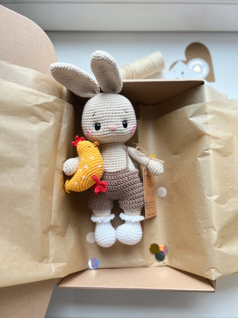 Peaches Bunny Crochet Pattern