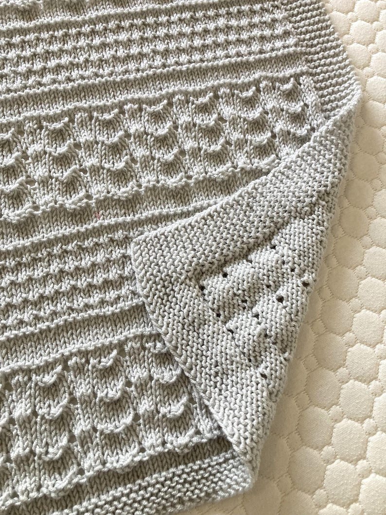 Shellmist Blanket Knitting Pattern