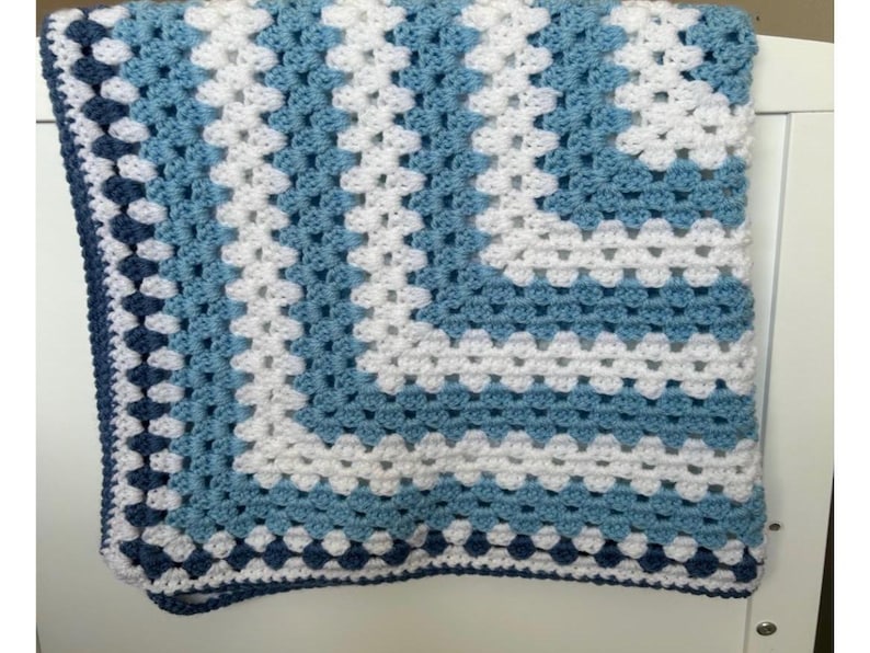 Skyline Granny Blanket Crochet Pattern