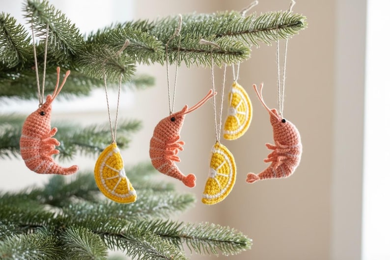 Lemon Shrimp Crochet Pattern