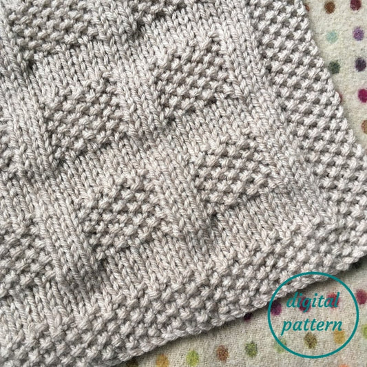 Chunklet Blanket Knitting Pattern