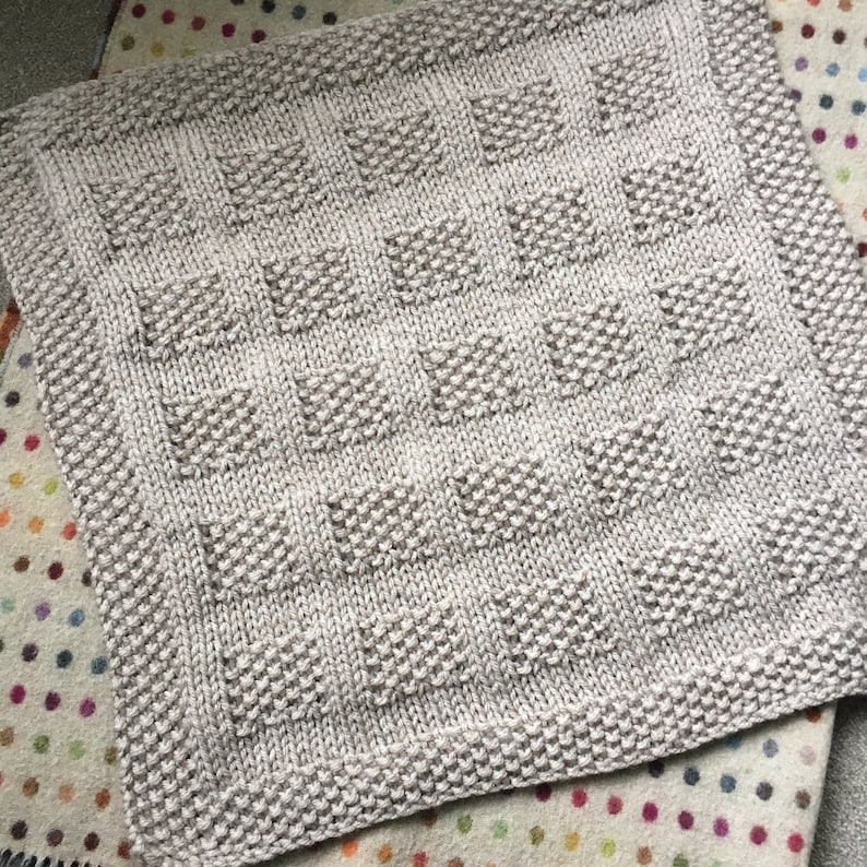 Chunklet Blanket Knitting Pattern