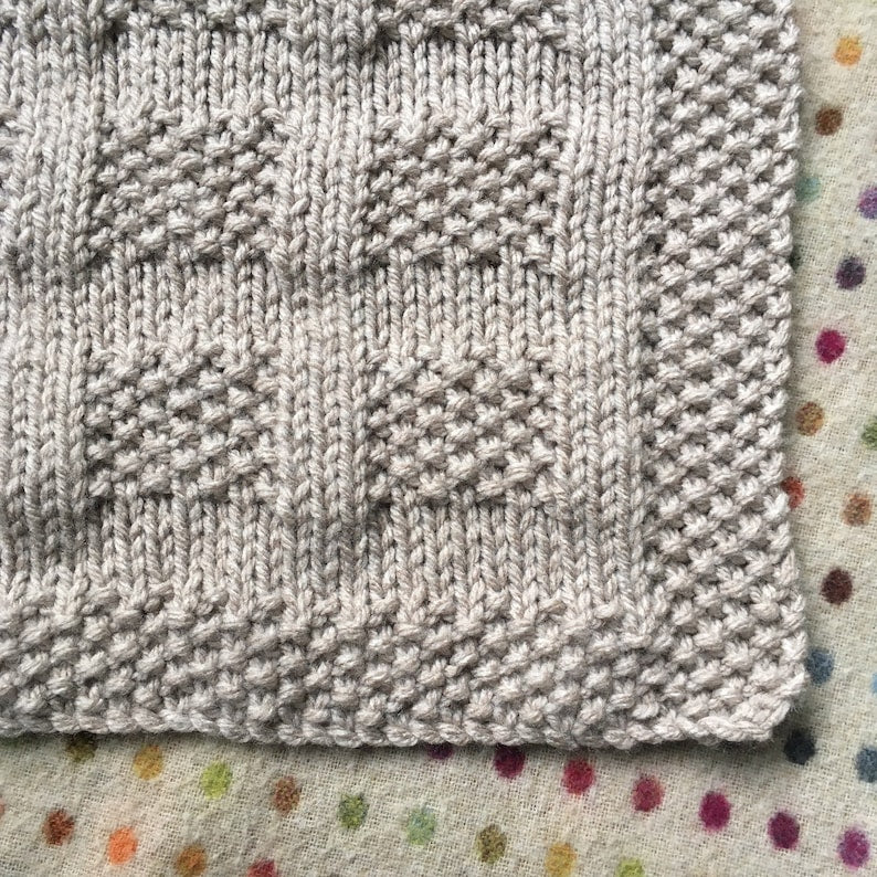 Chunklet Blanket Knitting Pattern