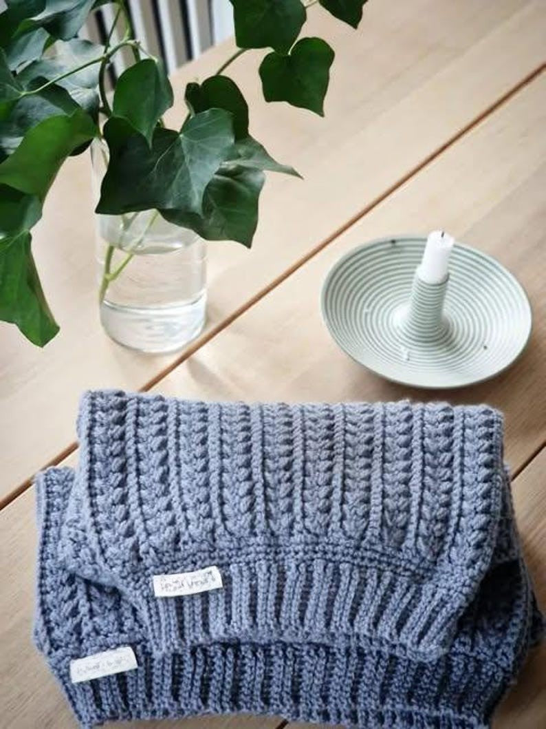 Kids Sweater Crochet Pattern