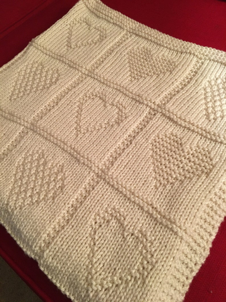 Treasure Blanket Knitting Pattern