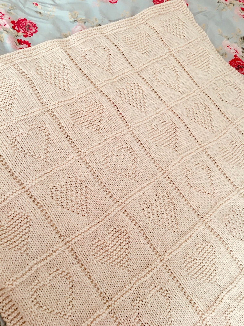 Treasure Blanket Knitting Pattern