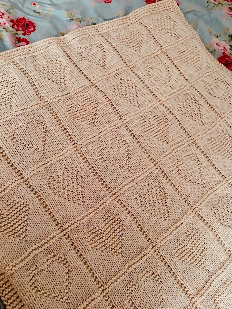 Treasure Blanket Knitting Pattern
