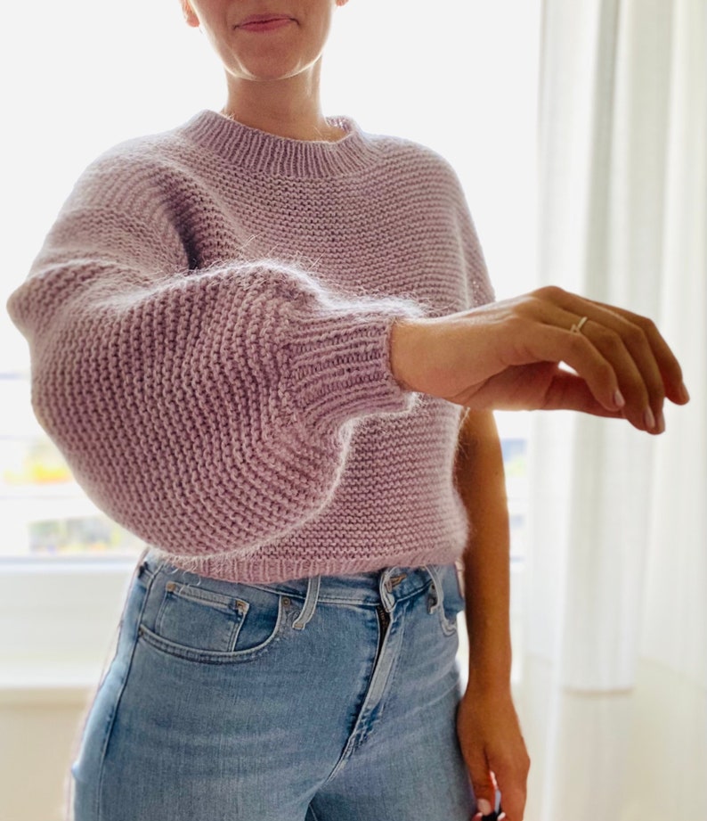 Mellow Sweater Knitting Pattern