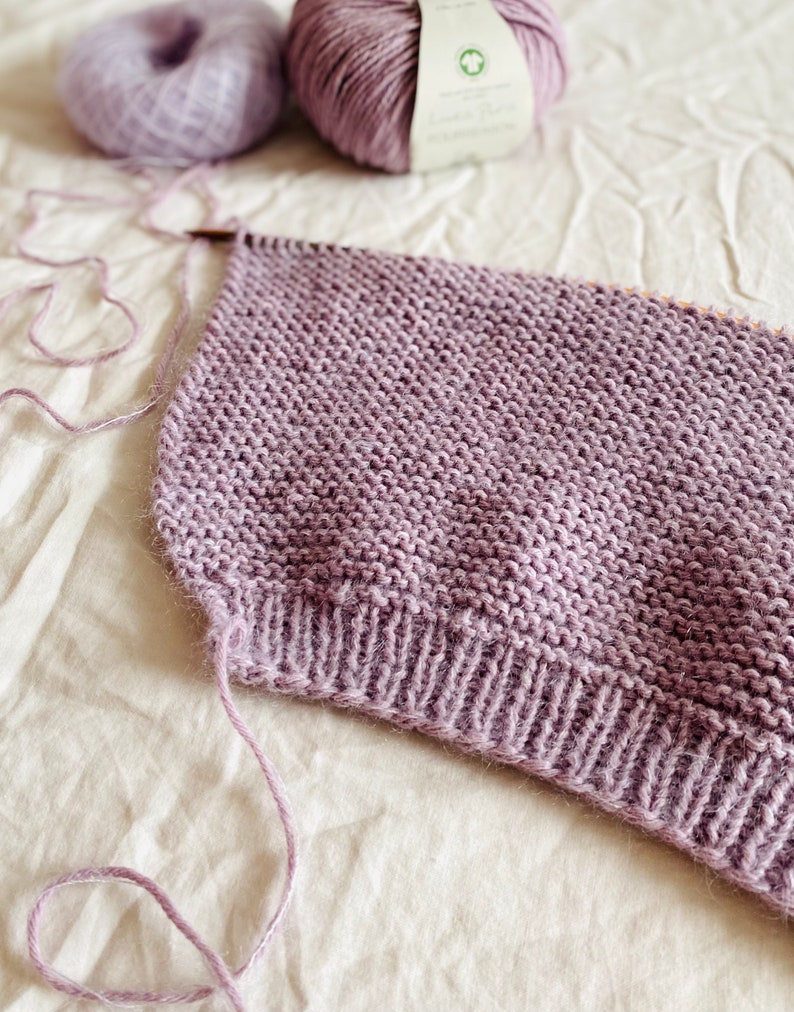 Mellow Sweater Knitting Pattern