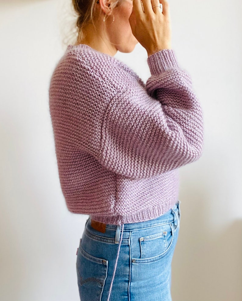 Mellow Sweater Knitting Pattern