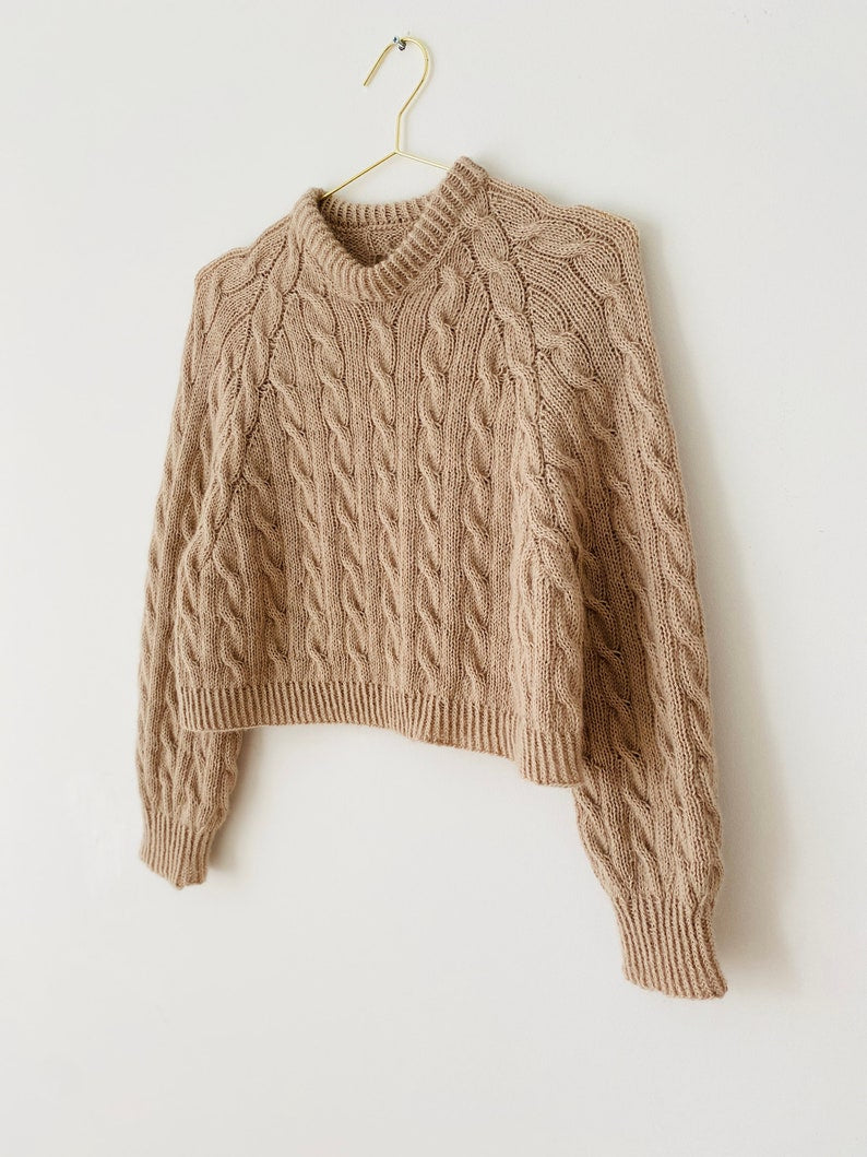 Cablemist Sweater Knitting Pattern