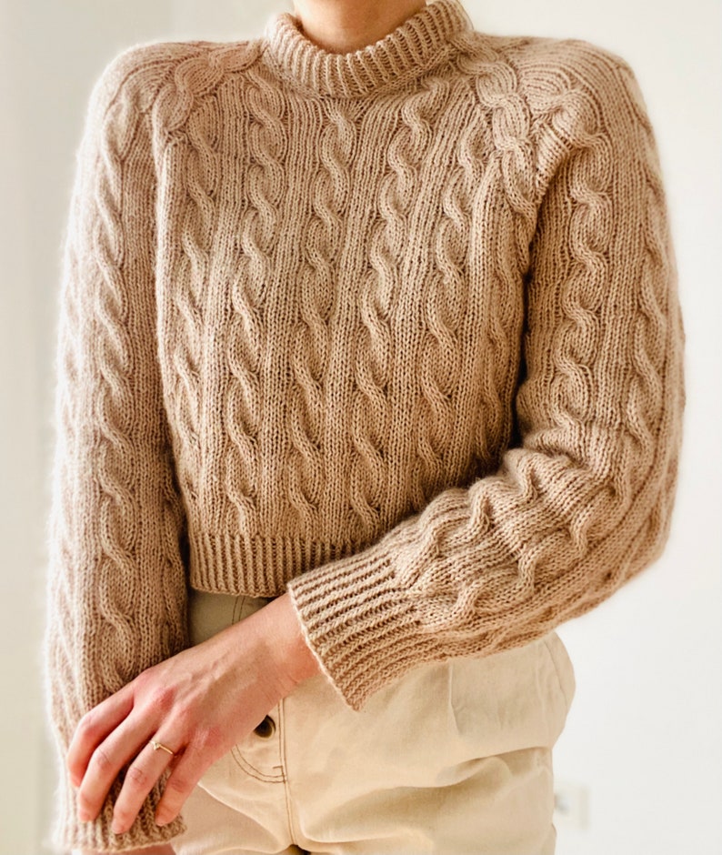Cablemist Sweater Knitting Pattern