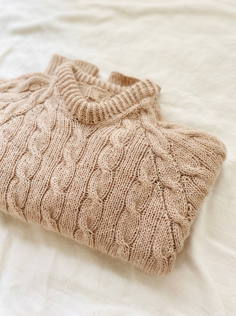 Cablemist Sweater Knitting Pattern