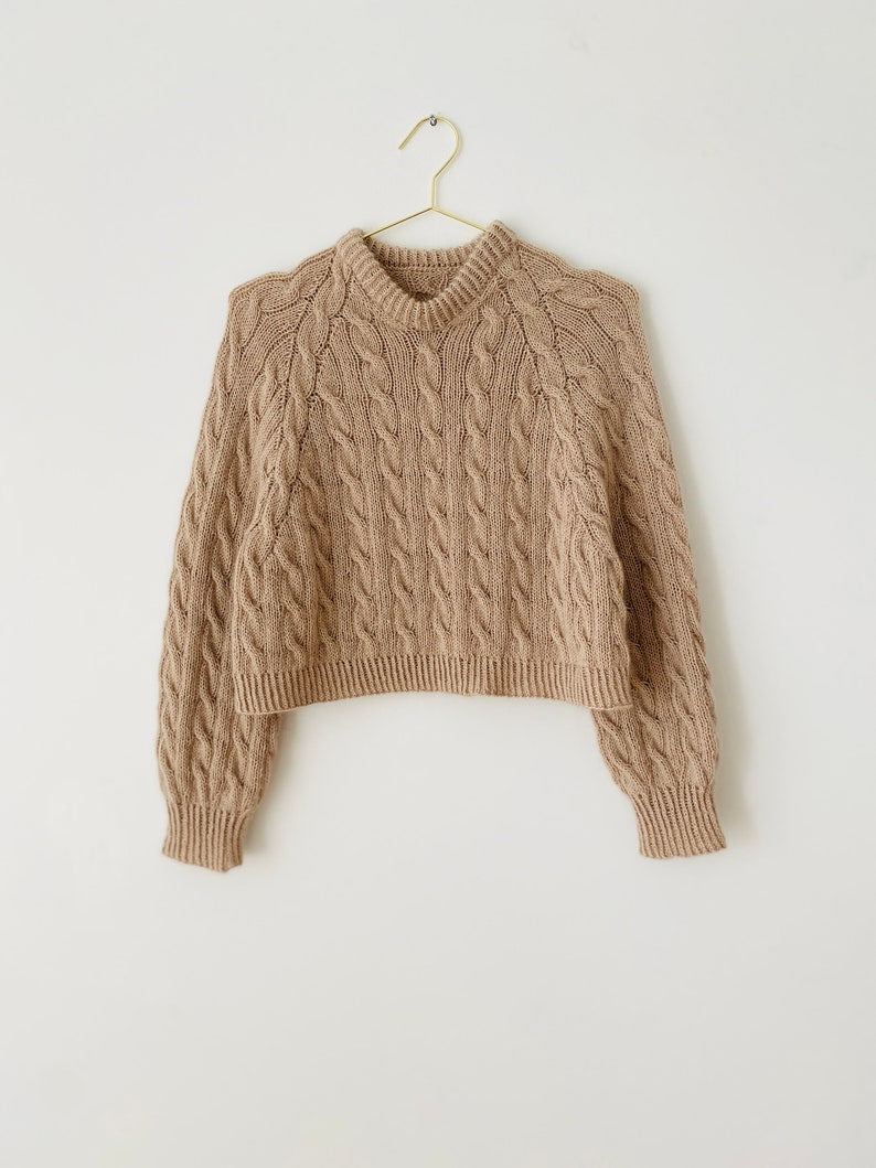 Cablemist Sweater Knitting Pattern