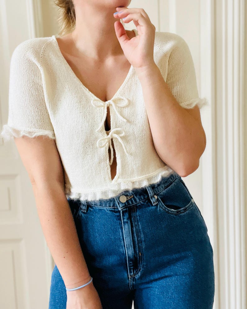 LunaTie Top Knitting Pattern