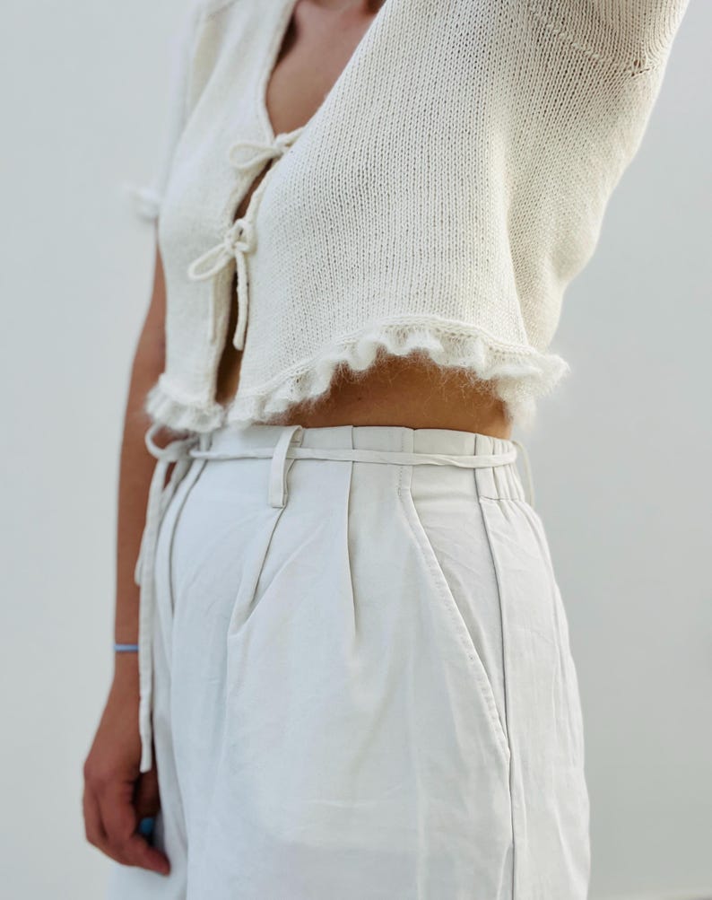 LunaTie Top Knitting Pattern