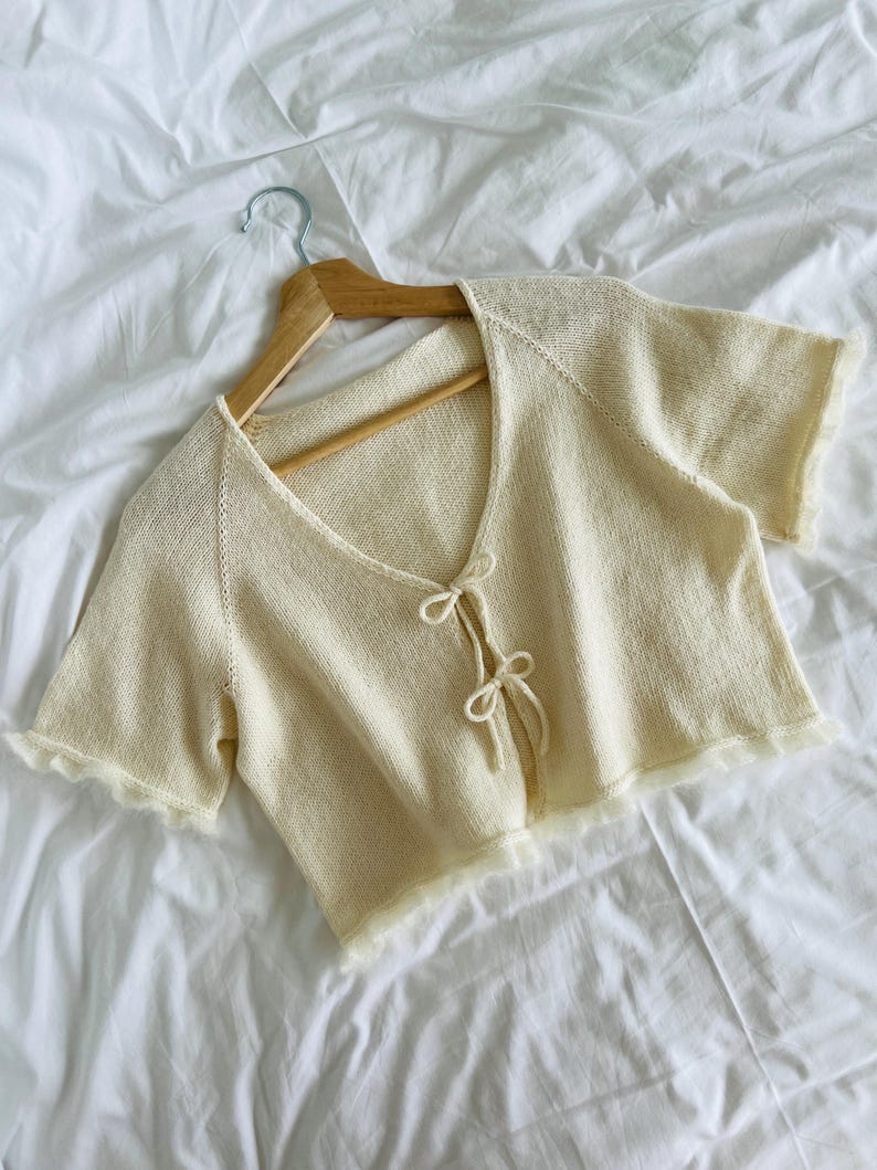 LunaTie Top Knitting Pattern