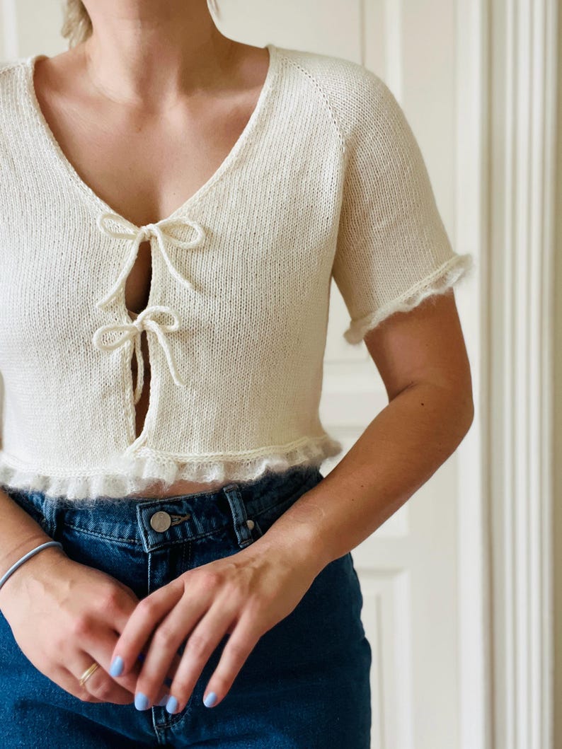 LunaTie Top Knitting Pattern